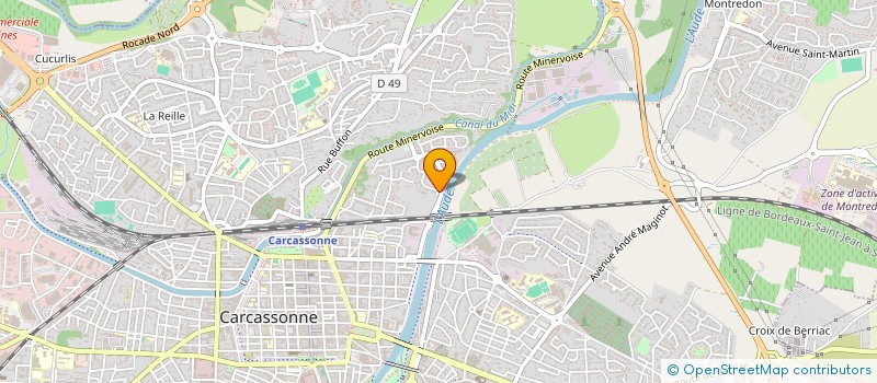 localisation de l'entreprise SCI LOLA à CARCASSONNE