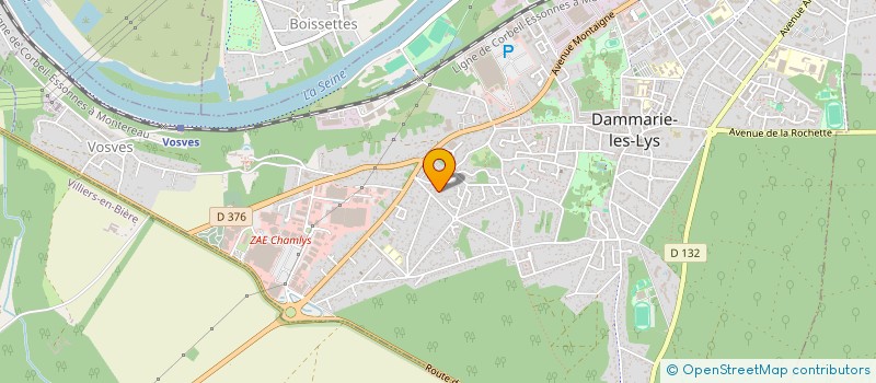 localisation de l'entreprise SCI LOLA à DAMMARIE-LES-LYS