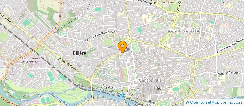 localisation de l'entreprise SCI LOLA à PAU