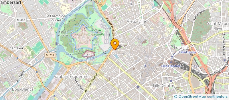 localisation de l'entreprise SCI LOLA à LILLE