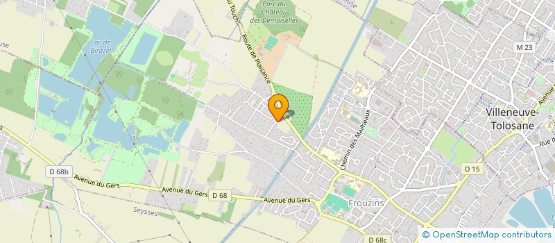 localisation de l'entreprise SCI LOLA ENZO  FROUZINS