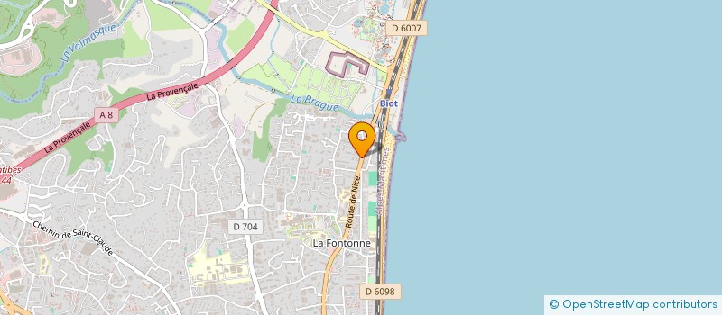 localisation de l'entreprise SCI LOLA.K à ANTIBES
