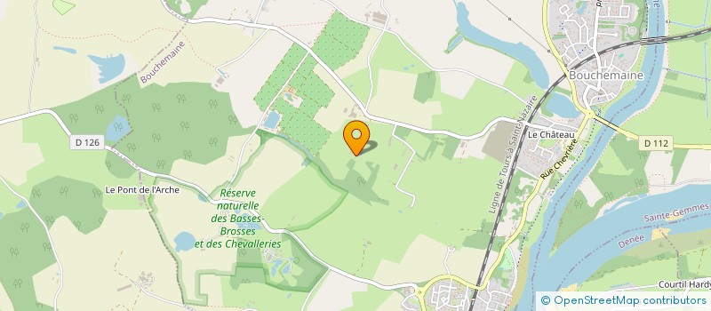 localisation de l'entreprise SCI LOLAEC LOUZIL  BOUCHEMAINE