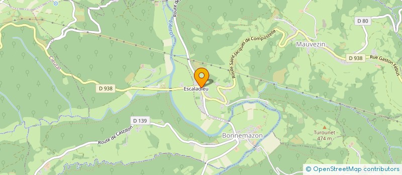 localisation de l'entreprise SCI LOLAJADE  MAUVEZIN