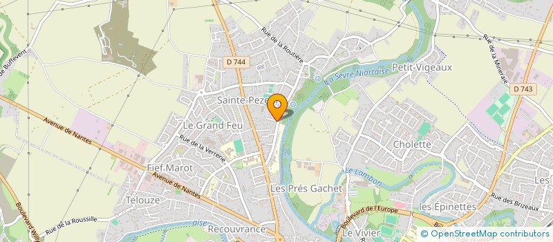 localisation de l'entreprise SCI LOLALEX  NIORT