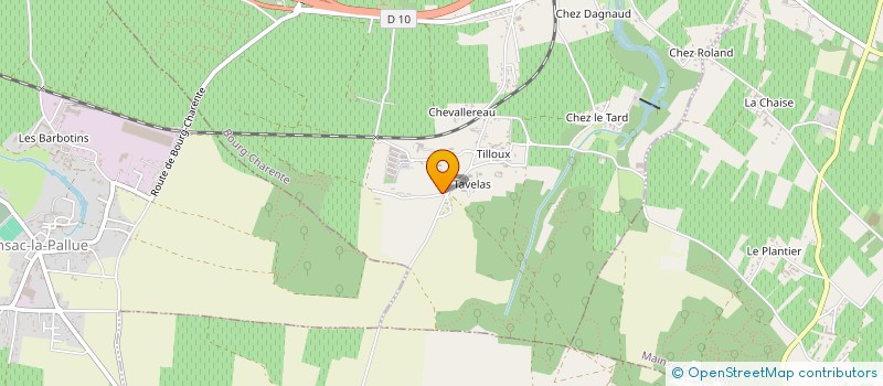 localisation de l'entreprise SCI LOLALEX à BOURG-CHARENTE