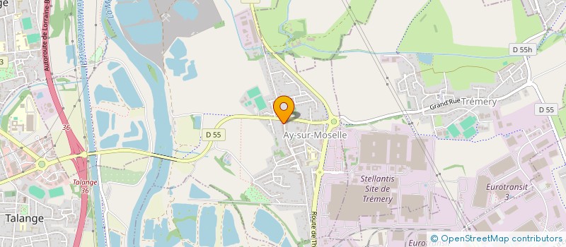 localisation de l'entreprise SCI LOLALISA  AY-SUR-MOSELLE