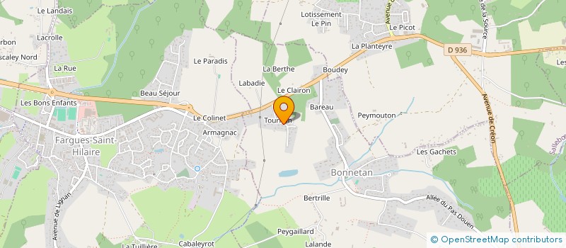 localisation de l'entreprise SCI LOLAMAR  VILLENAVE-D'ORNON