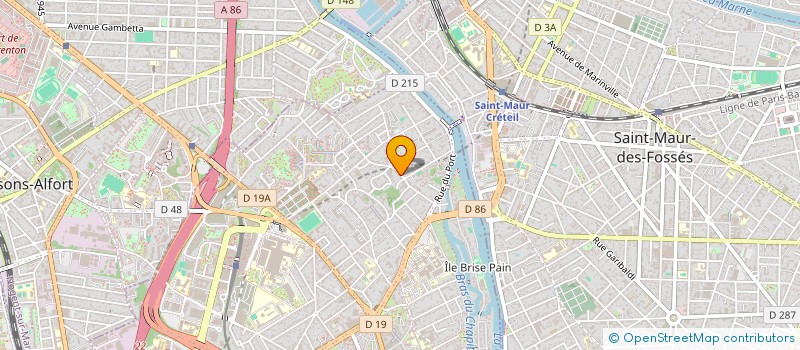 localisation de l'entreprise SCI LOLAUBRY à CRETEIL