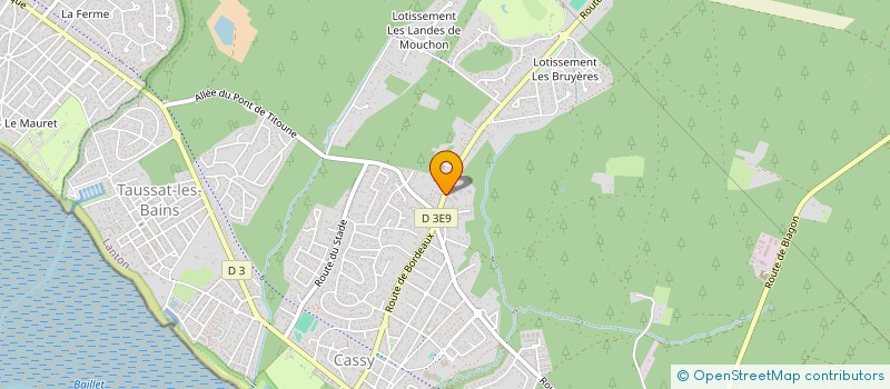 localisation de l'entreprise SCI LOLAVE  LANTON