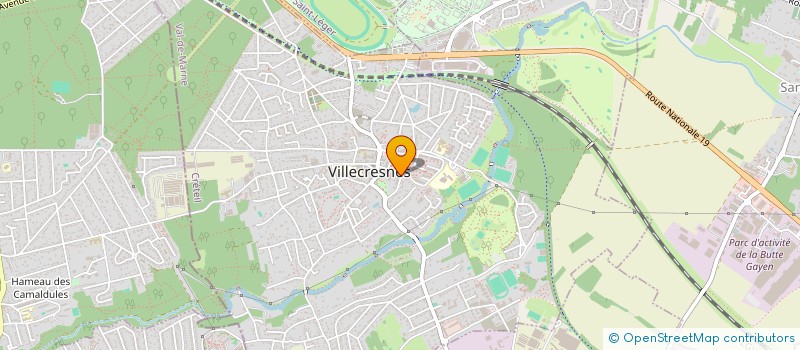 localisation de l'entreprise SCI LOLAX IMMO  VILLECRESNES