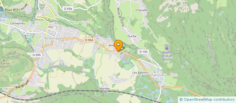 localisation de l'entreprise SCI LOLAZOE  TALISSIEU