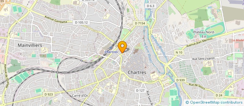 localisation de l'entreprise SCI LOLE-CHARTRES à CHARTRES