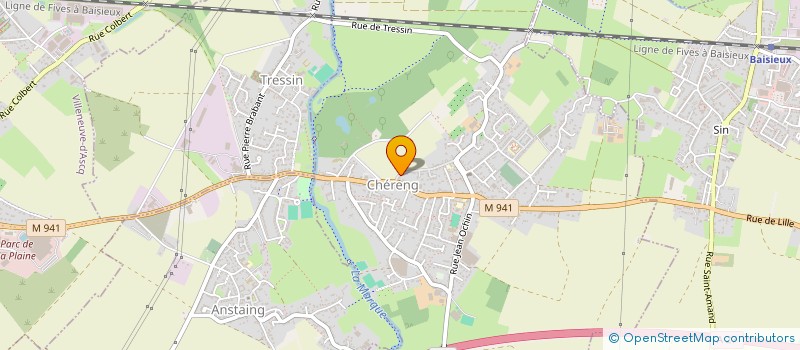 localisation de l'entreprise SCI LOLEO  CHERENG