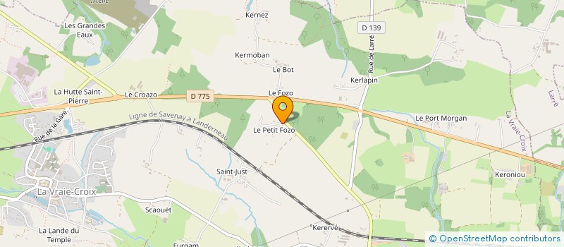 localisation de l'entreprise SCI LOLEVA  ARZAL