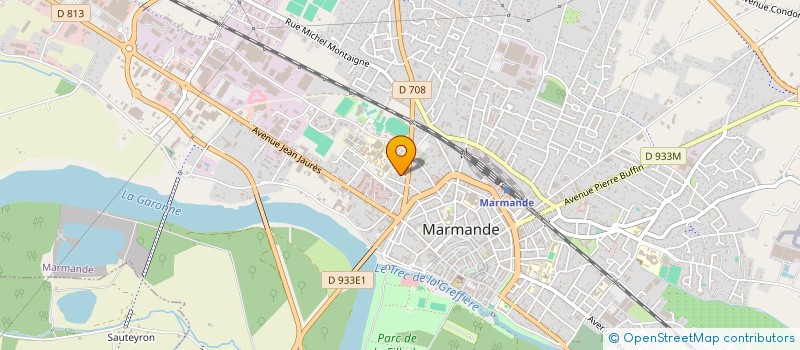 localisation de l'entreprise SCI LOLI  MARMANDE