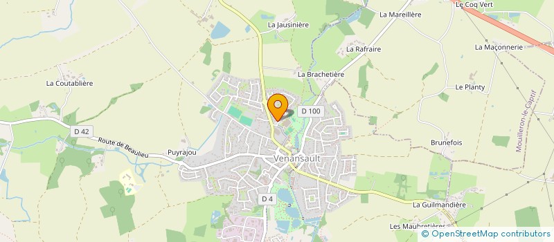 localisation de l'entreprise SCI LOLI  VENANSAULT