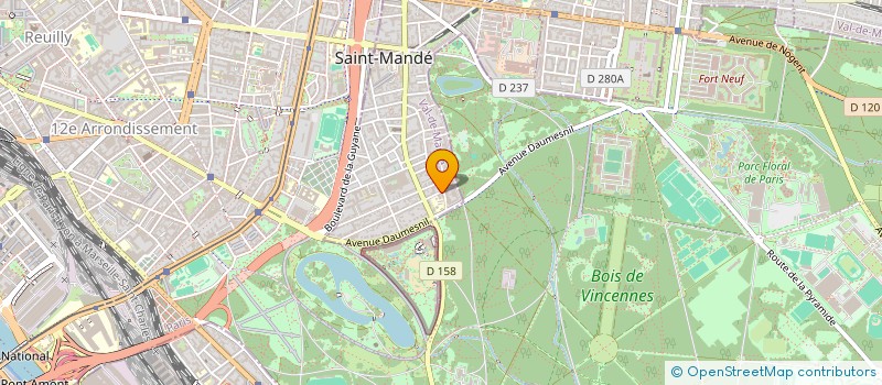 localisation de l'entreprise SCI LOLIANNA à SAINT-MANDE