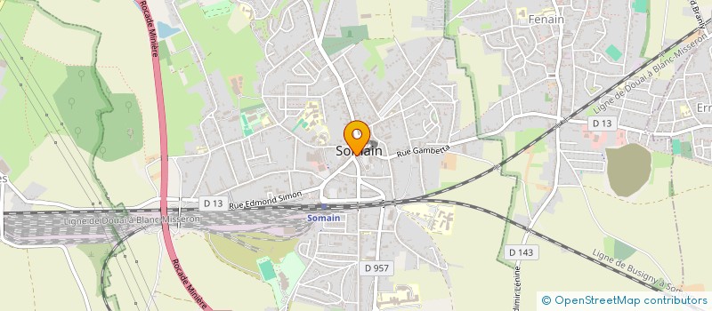 localisation de l'entreprise SCI LOLISA à SOMAIN