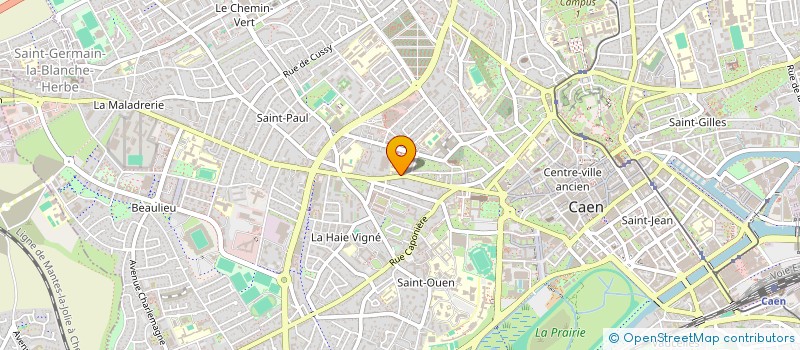 localisation de l'entreprise SCI LOLLI INVEST à CAEN