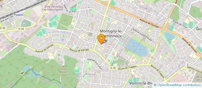 localisation de l'entreprise SCI LOLMA  LES ESSARTS-LE-ROI