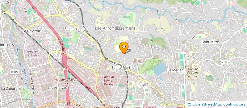 localisation de l'entreprise SCI LOLO à MARSEILLE
