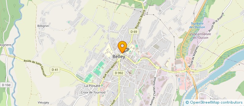 localisation de l'entreprise SCI LOLO  BELLEY