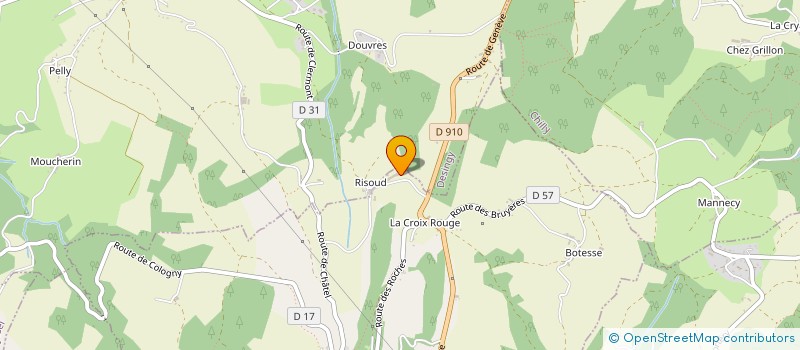 localisation de l'entreprise SCI LOLO  CLERMONT