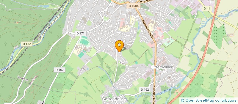 localisation de l'entreprise SCI LOLOCARRE  SAVERNE