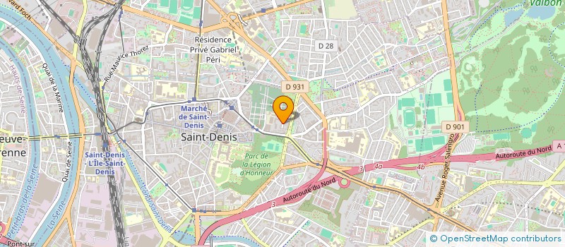 localisation de l'entreprise SCI LOLU  SAINT-DENIS