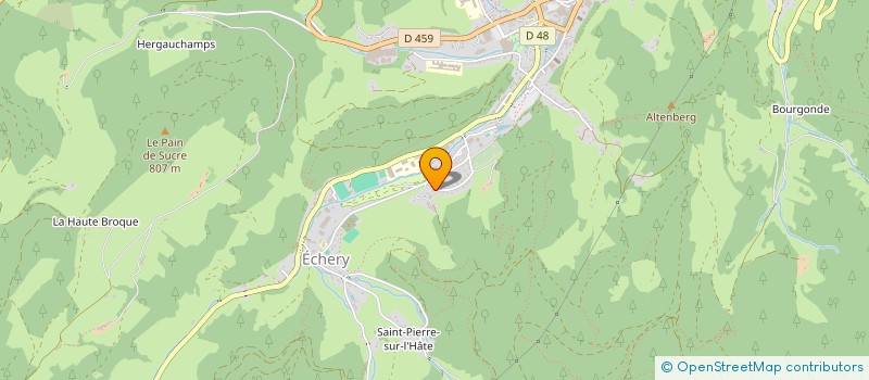 localisation de l'entreprise SCI LOLZAM  SAINTE-MARIE-AUX-MINES