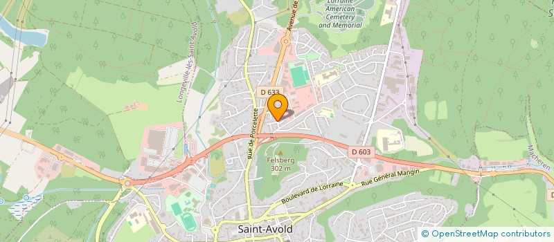 localisation de l'entreprise SCI LOM  SAINT-AVOLD