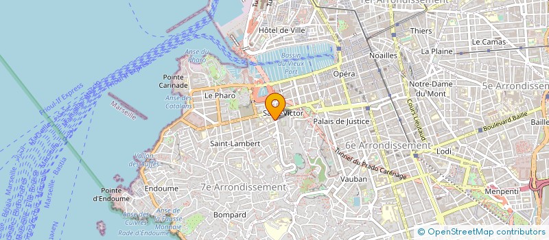localisation de l'entreprise SCI LOM à MARSEILLE