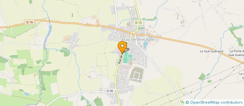 localisation de l'entreprise SCI LOMA  FAY-DE-BRETAGNE