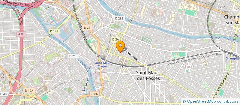 localisation de l'entreprise SCI LOMA à SAINT-MAUR-DES-FOSSES