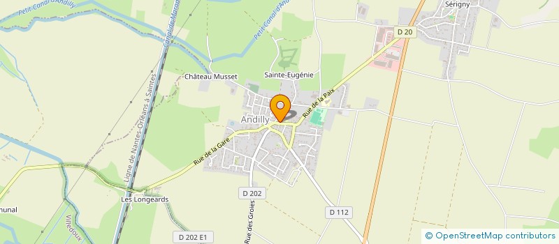 localisation de l'entreprise SCI LOMA  ANDILLY