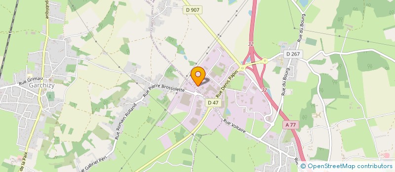 localisation de l'entreprise SCI LOMAN  VARENNES-VAUZELLES