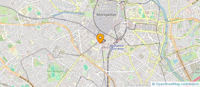 localisation de l'entreprise SCI LOMANA à MONTPELLIER