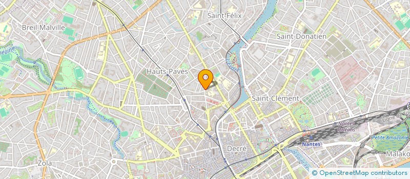 localisation de l'entreprise SCI LOMAPI  NANTES