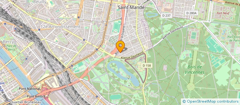 localisation de l'entreprise SCI LOMAR à SAINT-MANDE