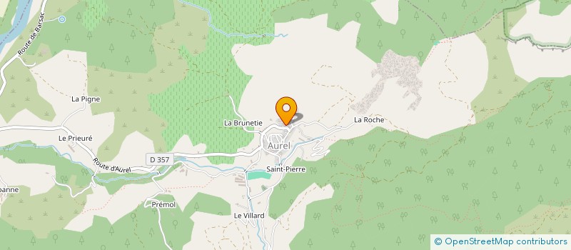 localisation de l'entreprise SCI LOMBARD 26  AUREL