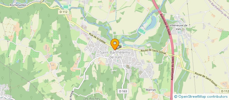 localisation de l'entreprise SCI LOMBARD  SAINT-BARTHELEMY-DE-VALS