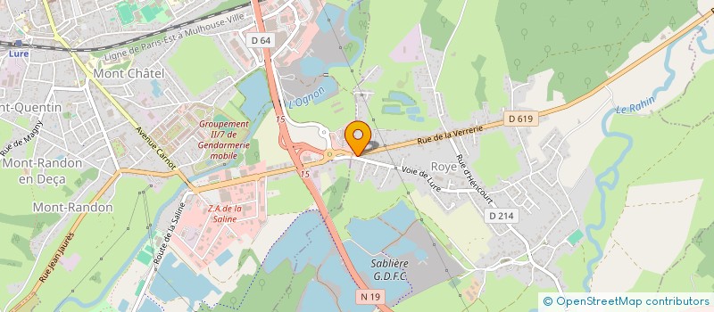 localisation de l'entreprise SCI LOMBARD-CZYSZ à ROYE