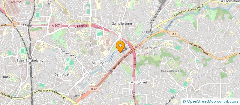 localisation de l'entreprise SCI LOMBARD INVESTISSEMENTS à MARSEILLE