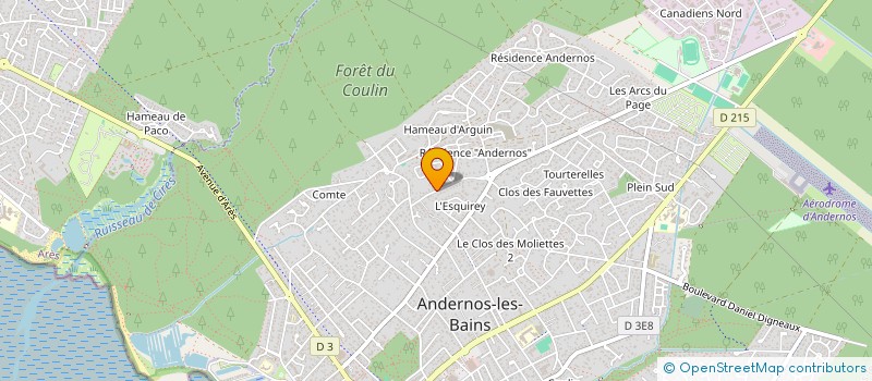 localisation de l'entreprise SCI LOMBARDIE  ANDERNOS-LES-BAINS