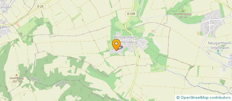 localisation de l'entreprise SCI LOMBARTSWOERTH  WINTZENHEIM-KOCHERSBERG