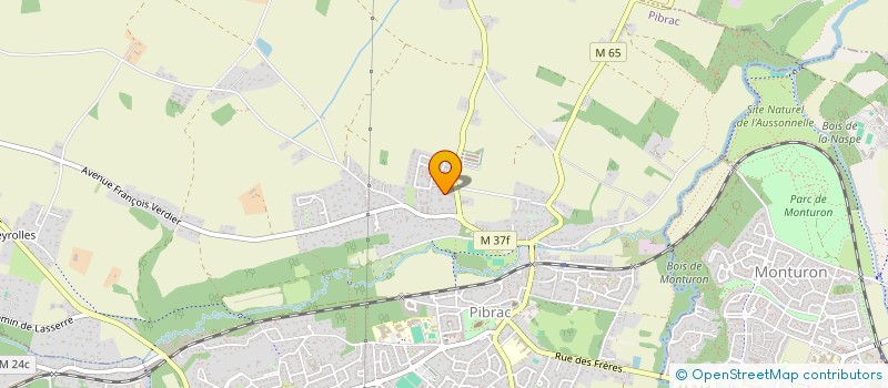 localisation de l'entreprise SCI LOMBEZ PARK  PIBRAC