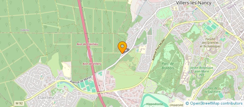 localisation de l'entreprise SCI LOMEDIC à VILLERS-LES-NANCY