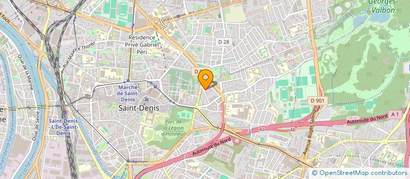 localisation de l'entreprise SCI LOMELIZA à SAINT-DENIS