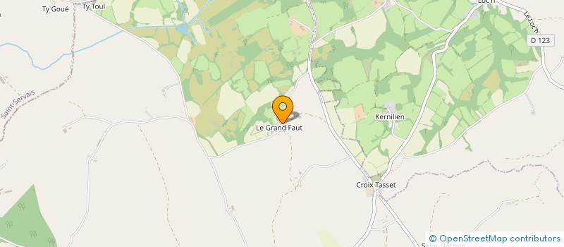 localisation de l'entreprise SCI LOMENECH GILL & FILS  SAINT-NICODEME